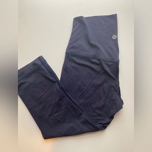 Lululemon Align crop size 4 navy